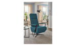 Komfort-Relaxsessel MONDO Comfort Aseti, in der Farbausführung Blue, in einem Raum stehend