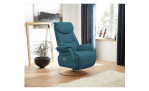 Komfort-Relaxsessel MONDO Mutimaxx Relaks, in der Farbausführung Blue, in einem Raum stehend