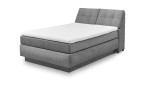 Boxspringbett set one Fairfield im Bezug Anthrazit