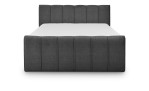 Boxspringbett set one Fairfield im Bezug Charcoal, Draufsicht