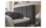 Boxspringbett set one Fairfield im Bezug Charcoal, Detail