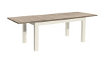 Esstisch SET ONE YORK in der Ausführung Pino Aurelio Nachbildung mit ausgezogener Tischplatte