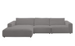 Basis-Wohnlandschaft Musterring Lucia 2.0, in der Farbe Dark Grey