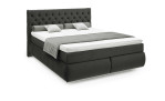 Boxspringbett Musterring Knoxville 180 x 200 cm in anthrazit