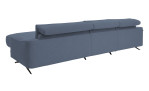 Komfort-Wohnlandschaft Musterrring MR 9450, in der Farbausführung Blue, Rpckansicht
