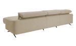 Komfort-Wohnlandschaft Musterrring MR 9450, in der Farbausführung Beige, Rpckansicht