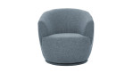 Sessel Musterring MR 9455, in der Farbausführung Blau, Frontansicht