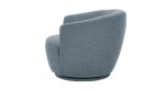 Sessel Musterring MR 9455, in der Farbausführung Blau, Seitenansicht