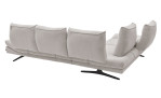 Komfort-Ecksofa Musterring MR 2795, in der Farbausführung Ivory, Rückansicht