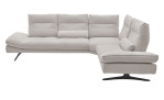 Komfort-Ecksofa Musterring MR 2795, in der Farbausführung Ivory,  Frontansicht