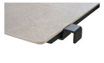 Loungeseitentisch MONDO Latea in Beton-Optik aus Sinterstein, Detailansicht