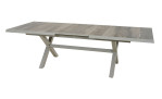 Gartentisch ausziehbar von Siena Garden in seidengrau / washed grey, Ansicht Funktion