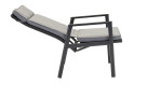 Gartenstuhl Miro von LC Garden, in Grau/Anthrazit inkl. Auflage, Ansicht der Funktion