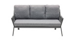 Gartensofa Live von LC Garden in Grau-Anthrazit, Draufsicht