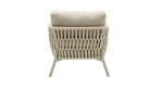 Gartensessel Camino von LC Garden in Beige-Taupe, Ansicht von hinten