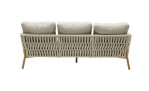 Gartensofa Camino von LC Garden in Taupe-Beige, Ansicht von hinten