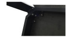 Gartentisch Rieke mit Aluminium-Gestell und HPL Tischplatte, Detailansicht
