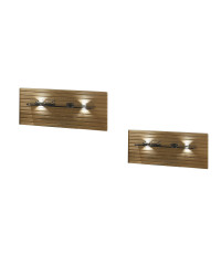 Nachtkonsolenpaneel-Paar MONDO Wega Plus