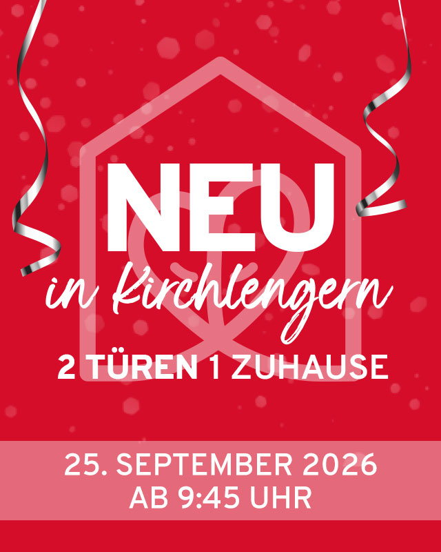Neueröffnung Kirchlengern am 25.09.2026