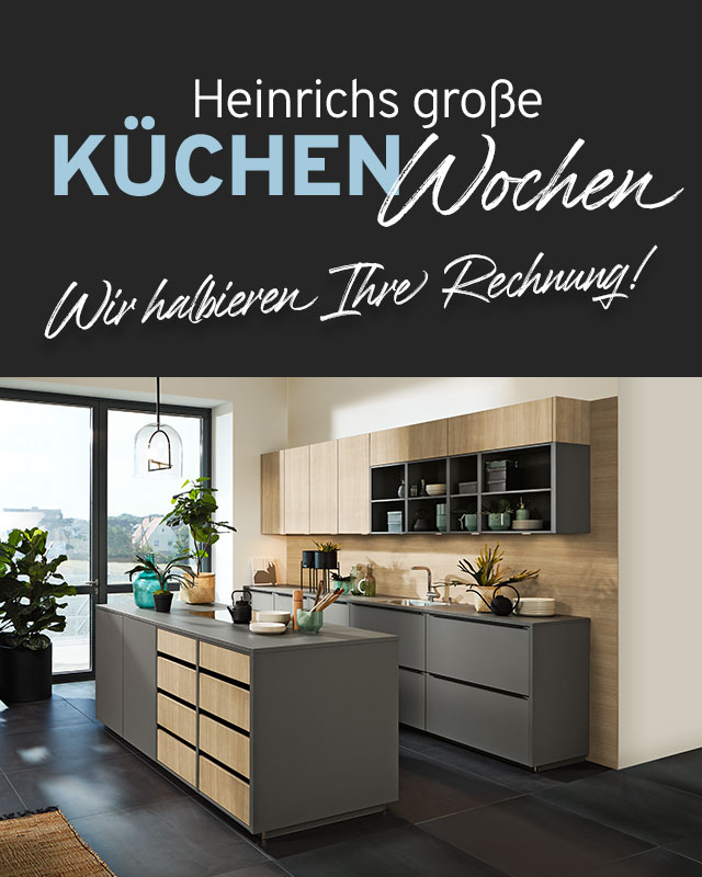 Große Küchenwochen - Wir halbieren Ihre Rechnung