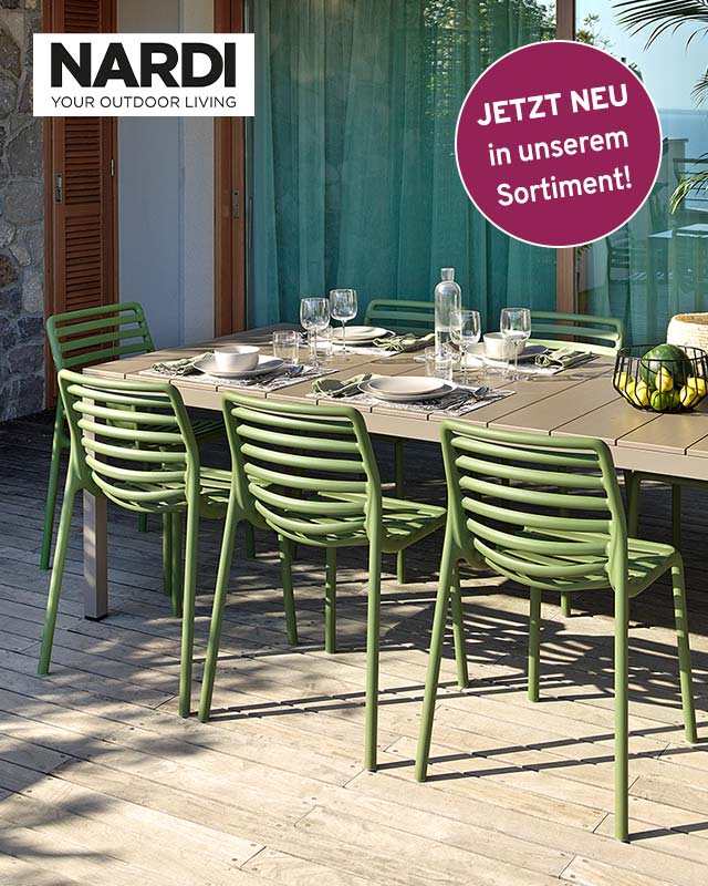 Nardi – italienischer Stil für Design, Entspannung und gemeinsame Momente im Freien