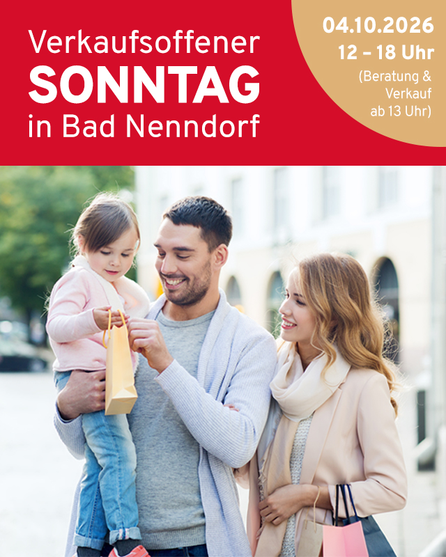 Verkaufsoffener Sonntag in Bad Nenndorf