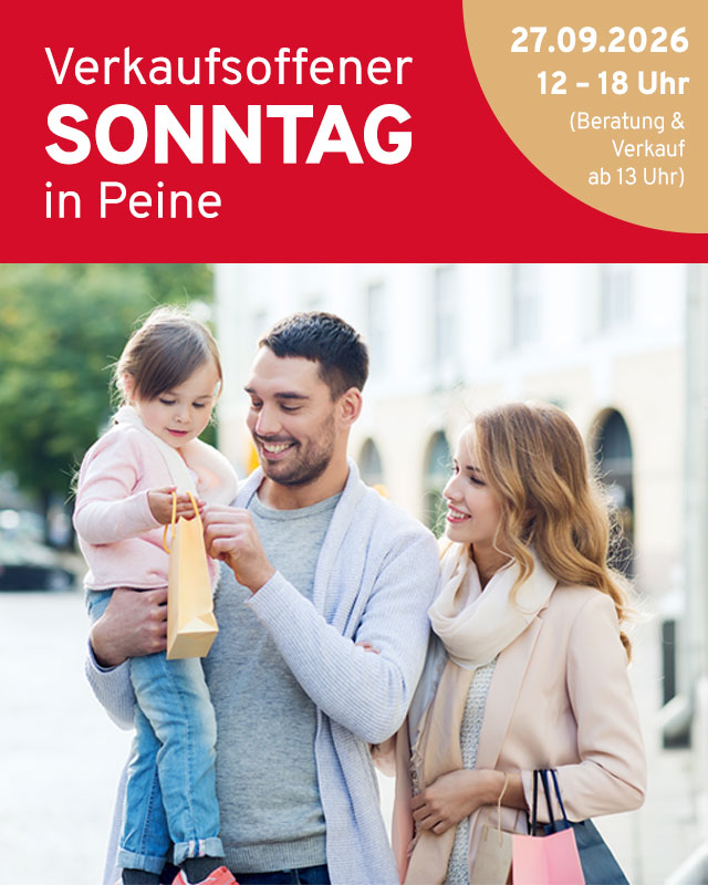Verkaufsoffener Sonntag Peine