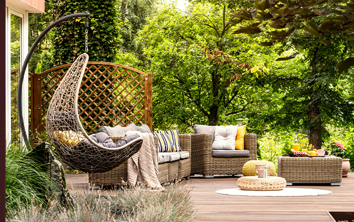 Gartenmesse mit Ausstellern und Tipps zu garten und Grillen