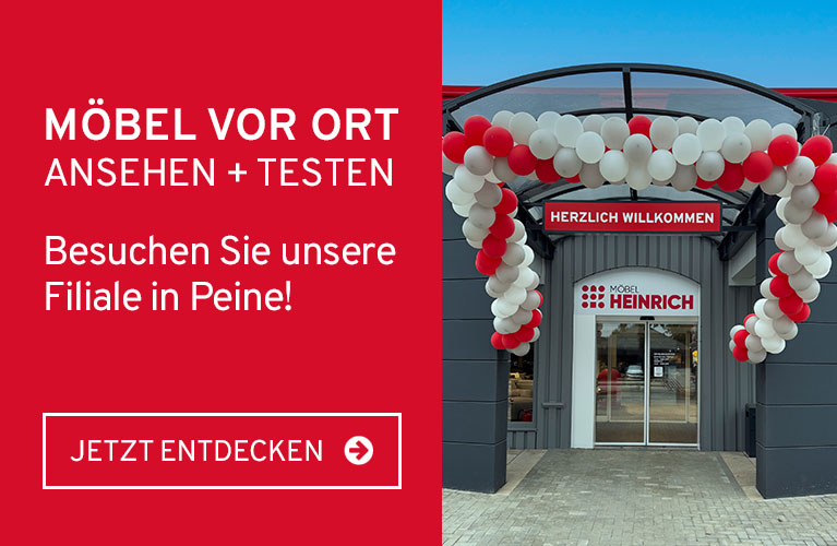 Möbel vor Ort in Peine ansehen und testen