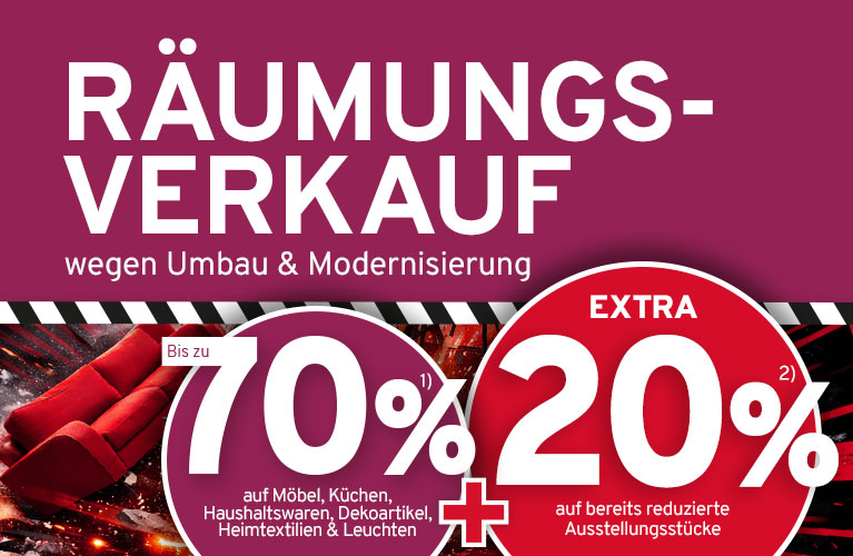 Räumungsverkauf Kirchlengern