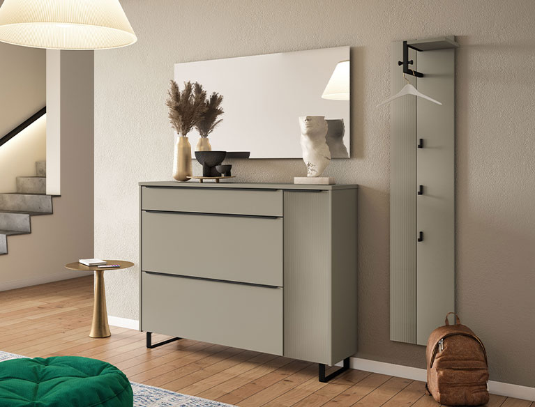 Brera Taupe Garderobenserie