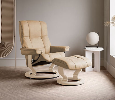 beiger Sessel von Stressless