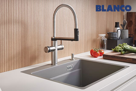 Küchenarmatur Choice Icona von Blanco in Silber