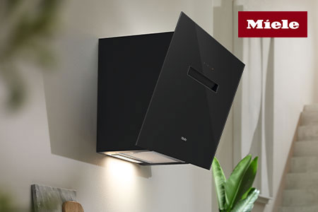 Schwarze Miele Dunstabzugshaube