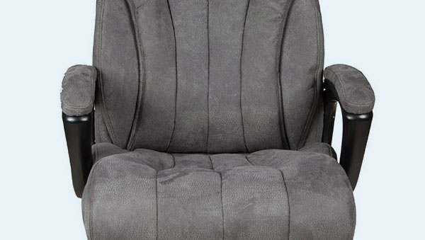 Sitzflächenpolsterung bei einem Bürostuhl