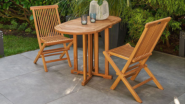 Gartenstuhl Riva aus massivem Teakholz