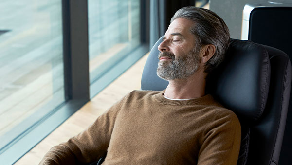 Sessel mit Massagefunktion