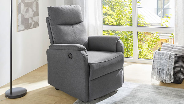 Sessel Bezug aus Webstoff