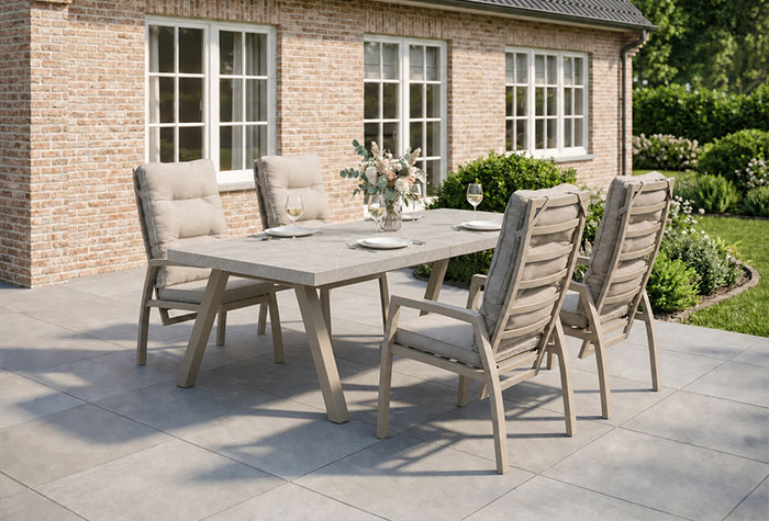Gartenserie Bondino Taupe