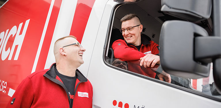 Versand der bestellten Ware