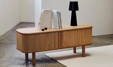 Kave Home Sideboard in Holzpaneel-Optik