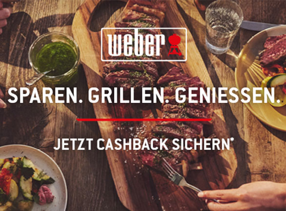 Weber Cashbackaktion